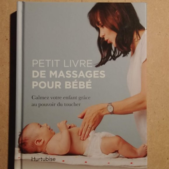 PETIT LIVRE DE MASSAGES POUR BEBE NEW BOOK FRENCH - Picture 1 of 2